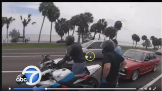 This is why I HATE BIKERS!!