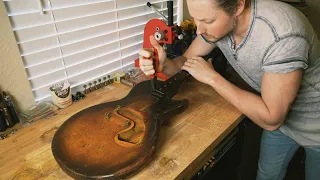 Restoring a Vintage Gibson found in Horrific Condition