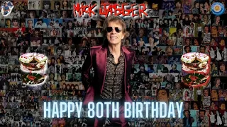 Mick Jagger - Happy 80th Birthday (Fan Made Promo Video) 1080 HD.-