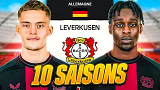 10 SAISONS AVEC LE BAYER LEVERKUSEN !