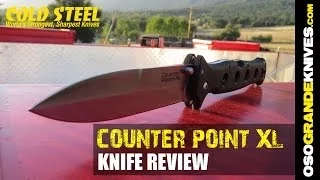 Cold Steel Counter Point XL Mega Folder Knife Review | OsoGrandeKnives