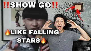 SHOW-GO🔥 LIKE FALLING STARS! WHO IS THIS GUY?? MUSIC DEGREE REACTIONS!