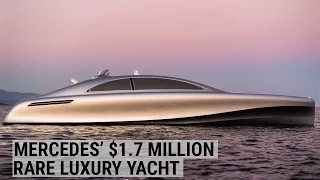 Tour Mercedes' Rare $1.7 Million Luxury Yacht