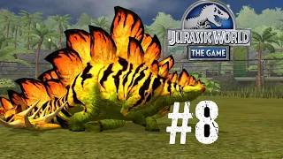 Stegosaurus Level 40?! (Almost) | Jurassic World - The Game Part 8