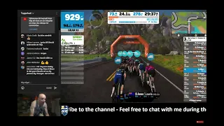 🔴 #3 Zwift Racing League Premier Division  - Two bridges loop 6 laps