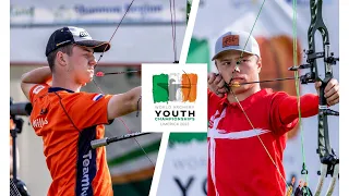 Stef Willems v Mathias Fullerton – compound U21 bronze | Limerick 2023 World Archery Youth Champs