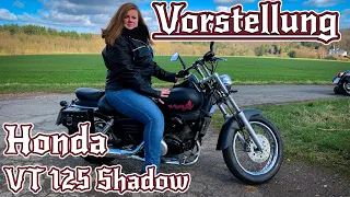 🔥Steffi stellt ihre HONDA VT 125 SHADOW vor 🤙