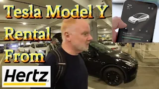 Tesla EV Rental Experience with Hertz
