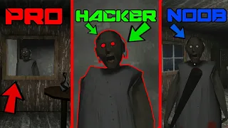 Granny - HACKER vs NOOB vs PRO