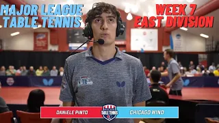 Major League Table Tennis East Division Week 7 | Highlights