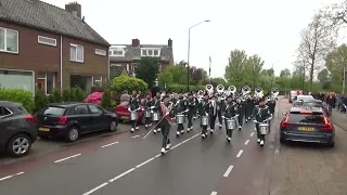 DVS Katwijk Koningsdag 2024  streetparade Voorschoten