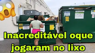 Dumpster dos Estados Unidos,jogaram coisas caríssimas no lixo ,inacreditável @alessandragomes2496