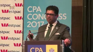 Acting PM and AG, Hon. Aiyaz Sayed-Khaiyum officiate at the CPA Australia Fiji Branch 2017 Congress