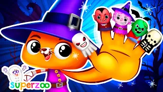 NEW!  🧙🎃 🧟Sing with the Superzoo team the Halloween song Finger Family