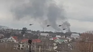 Вертолеты на украине 24 02 2022