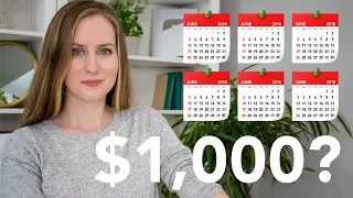 How LONG did it take to earn my first $1000 on YouTube?