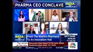 CNBC TV18 India The Pharma Play BioAsia panel discussions Mr  Nilesh Gupta MD Lupin