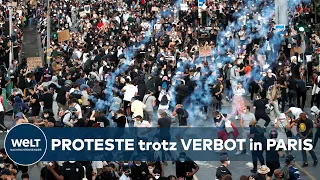 PROTESTE gegen POLIZEIGEWALT auch in Frankreich