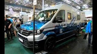 REISEMOBIL MANUFAKTUR RSG 596 VOLKSWAGEN RV CAMPER VW CRAFTER WALKAROUND AND INTERIOR