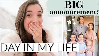 🎉BIG ANNOUNCEMENT! Day In My Life | Coffee 🌿Houseplant Haul, Cleaning Motivation | Channel Update!