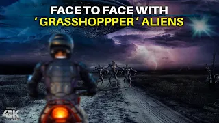 Close Encounter with ‘Grasshopper’ Aliens on a lonely Road in the Yukon