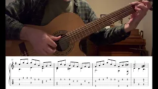 Jesu, Joy of Man's Desiring (with guitar tab) - J.S. Bach