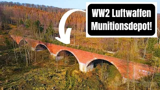 😲 WW2 Luftmunitionsanstalt und Munitionsdepot erkundet!