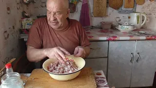 Хе из мёрзлой щуки . Быстро ,Удобно ,Вкусно.