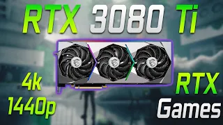 MSI Suprim RTX 3080 Ti - Ray Tracing Games in 1440p & 4K