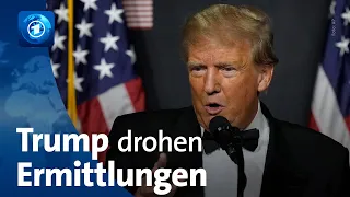 Sturm auf US-Kapitol: Trump drohen Ermittlungen