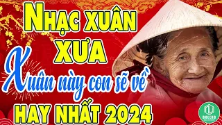 ✅LK Nhạc Xuân Xưa | Xuân Này Con Sẽ Về - Nhạc Tết 2024 Hay Nhất Hiện Nay | Chúc Mừng Năm Mới.