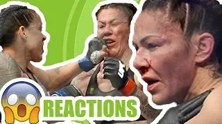 UFC 232: MMA Community Reacts To INSANE Stoppage by Nunes