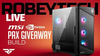 Giveaways + Sub $1600 Gaming PC in the MPG Velox 100R (13600K / 4060Ti)