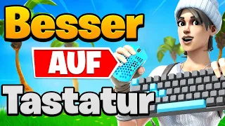 ✅SCHNELL BESSER AUF TASTATUR WERDEN!💻 (Effektiv) Fortnite Tipps und Tricks