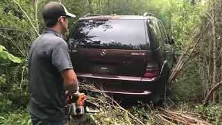 I Needed a Chainsaw to Extract My Stolen Mercedes ML55 AMG