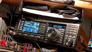 Yaesu FTdx3000 with excellent receive audio with the DNR turned on.