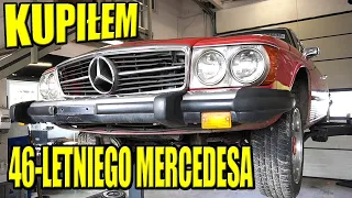 MERCEDES  450 SLC 1974, DOKŁADNE OGLĘDZINY I POCZĄTEK WIELKIEJ PRZYGODY!