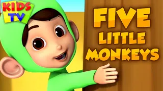 Five Little Monkeys & More Kids Nursery Rhymes | Songs for Children | kids tv nursery rhymes