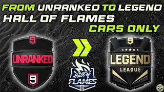 Asphalt 9 | HALL OF FLAMES cars ONLY | From UNRANKED to LEGEND LEAGUE