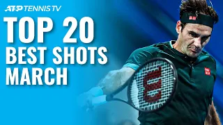 Top 20 Best ATP Tennis Shots & Rallies | March 2021