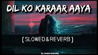 DIL KO KARAAR AAYA || SLOWED & REVERB || Song by Neha Kakkar and Yasser Desai💞 || New lofi song 2024