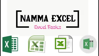 Excel Basics for beginners in Tamil │ Namma Excel │ Upgrade Zone