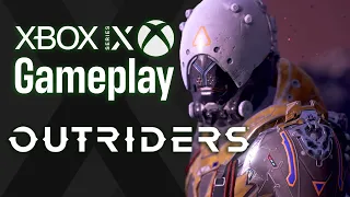 Outriders Xbox Series X Gameplay [Optimized] [Xbox Game Pass]