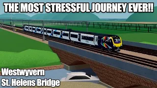 THE MOST STRESSFUL JOURNEY I'VE EVER EXPERIENCED!! (Westwyvern - St. Helens Bridge (Class 331))
