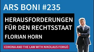 Ars Boni 235:  Herausforderungen für den Rechtsstaat aus der Covid-Krise