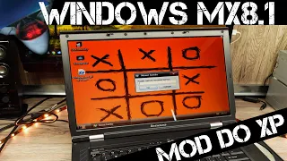 Modyfikacja Windows XP MX, stary laptop i drukarka do zdjęć.