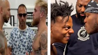 Ksi And Speed //Mocks Jake paul And Andrew tate face off!