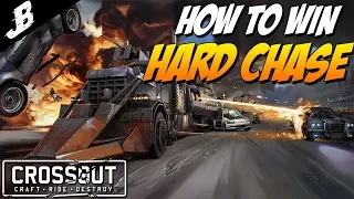 How to win Hard Chase Raid like a boss - Crossout Gameplay