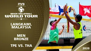 Men's Bronze Medal: TPE vs. THA | 1* Langkawi (MAS) - 2020 FIVB Beach Volleyball World Tour