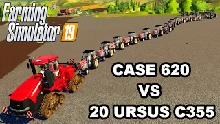 CASE 620 vs 20 URSUS-a | LANCIMA | Farming Simulator 2019